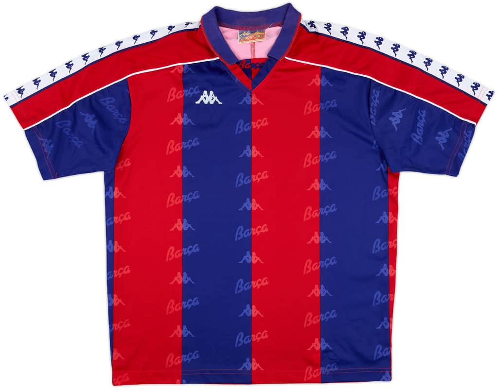 1992-95 Barcelona Home Shirt - 8/10 - (L)