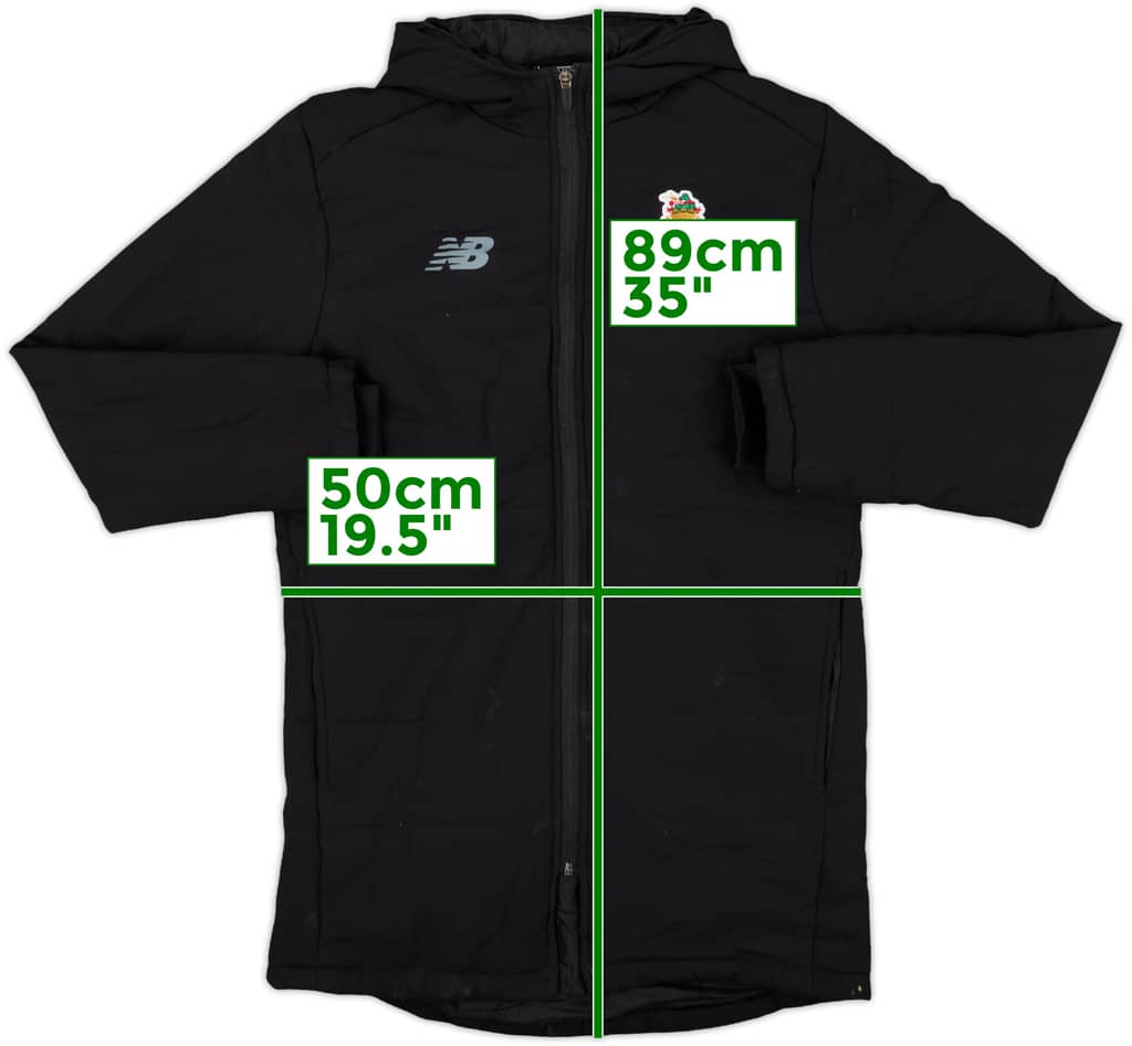 2020-21 Porto New Balance Padded Bench Coat - 6/10 - (S)