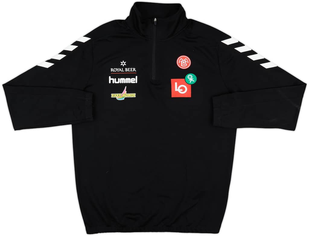 2018-19 Aalborg Hummel 1/4 Zip Drill Top - 7/10 - (S)