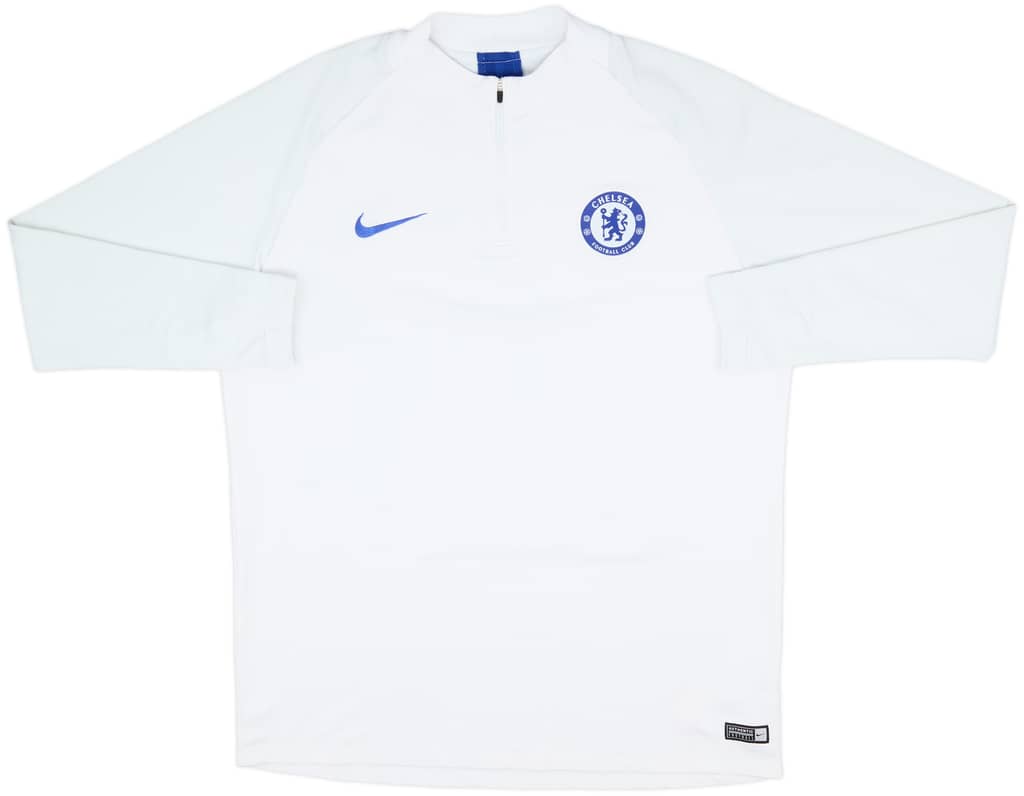 2019-20 Chelsea Nike 1/4 Zip Drill Top - 7/10 - (XL)