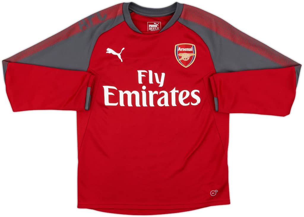 2017-18 Arsenal Puma Drill Top - 9/10 - (L.Boys)