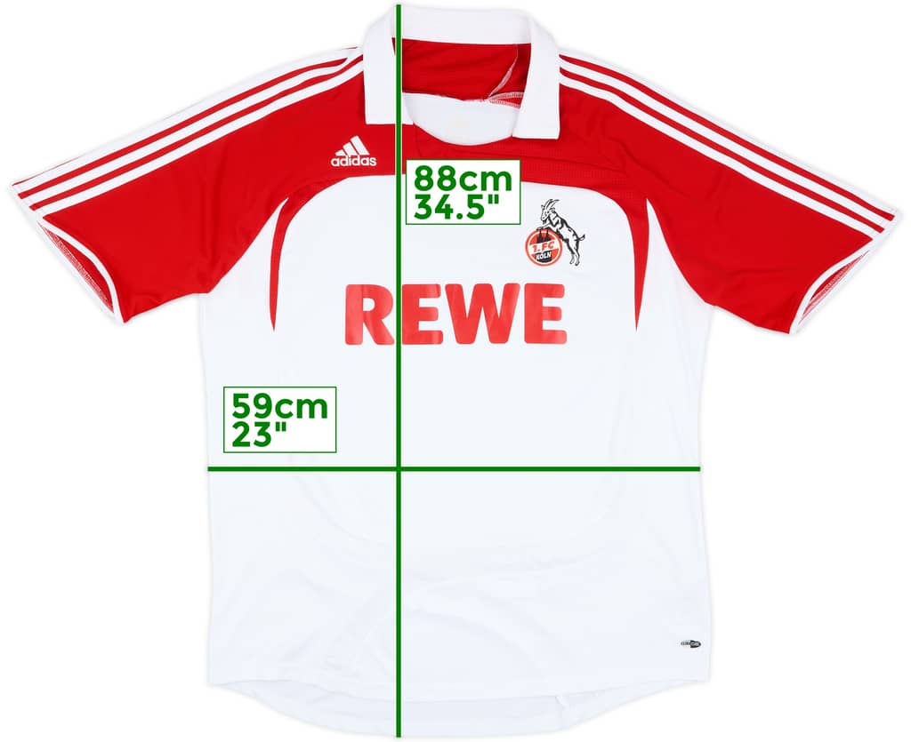 2007-08 FC Koln Home Shirt - 8/10 - (XL)
