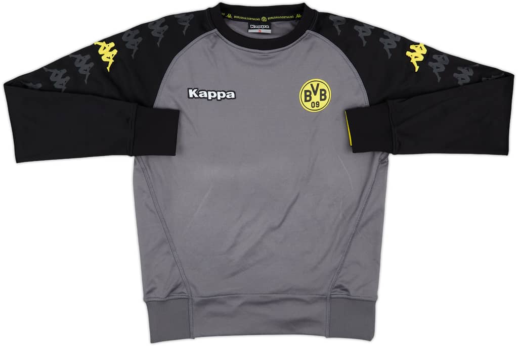 2009-10 Borussia Dortmund Kappa Sweat Top - 8/10 - (S)