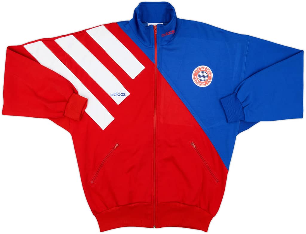 1990s adidas Template Track Jacket (Bayern Munich) - 9/10 - (L)