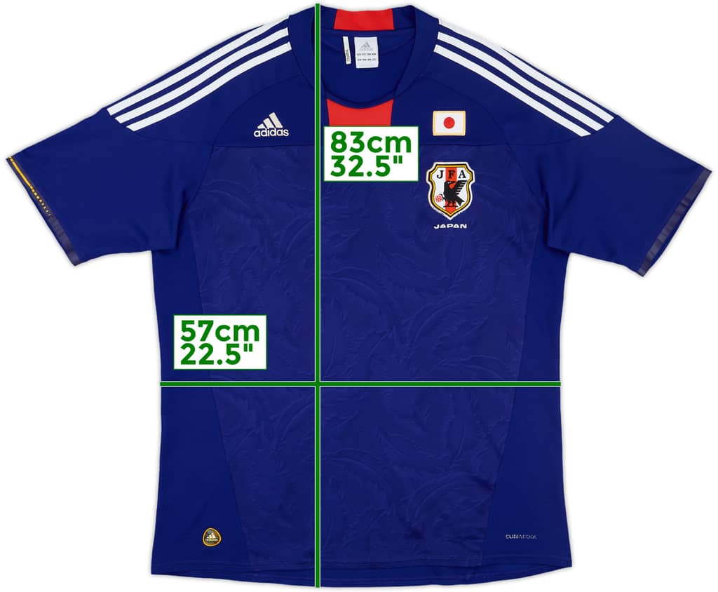 2010-12 Japan Home Shirt - 9/10 - (XL)