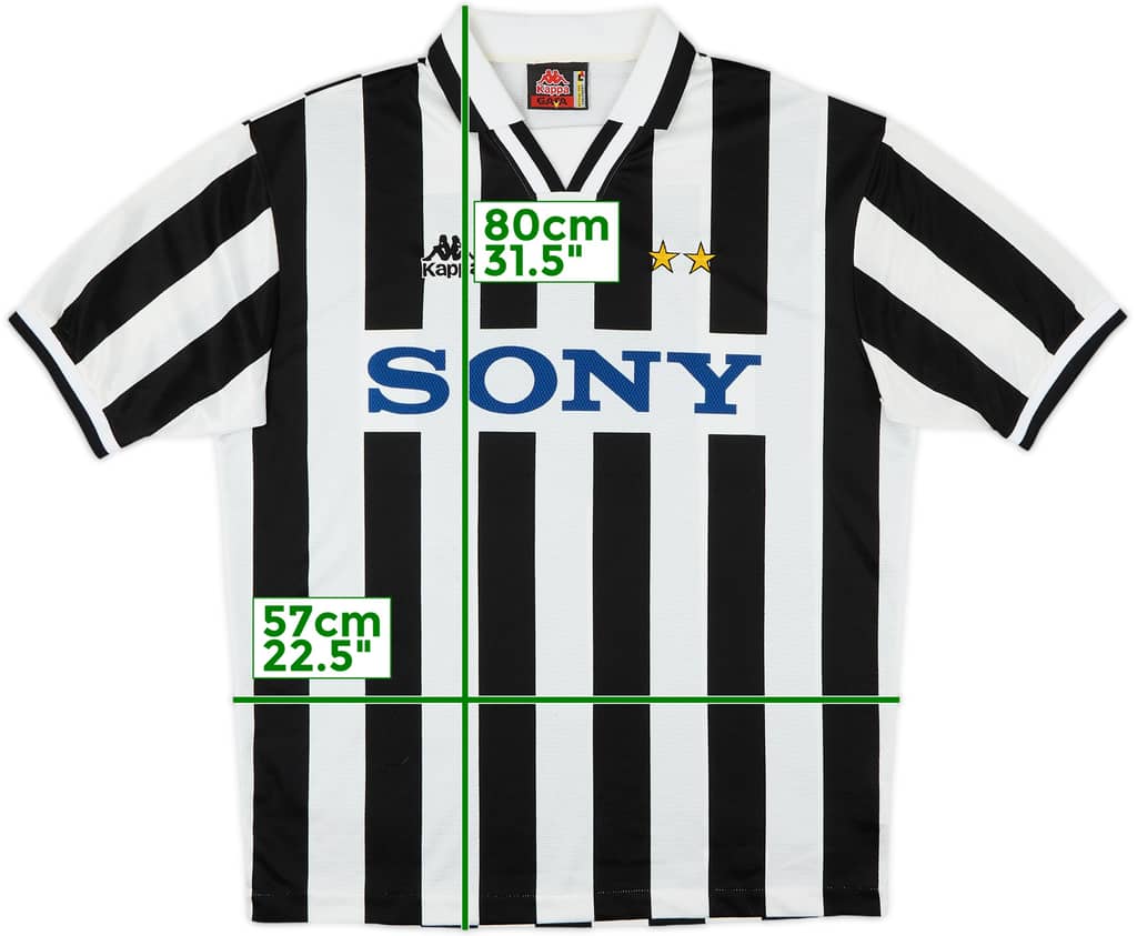 1995-97 Juventus Home Shirt - 6/10 - (L)