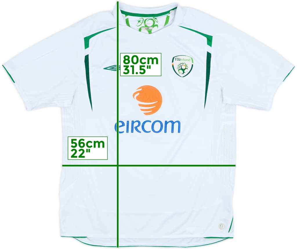 2005-07 Ireland Away Shirt - 6/10 - (XL)