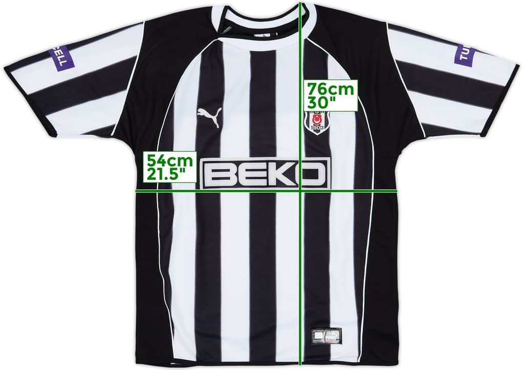 2003-04 Besiktas Away Shirt - 7/10 - (XL)