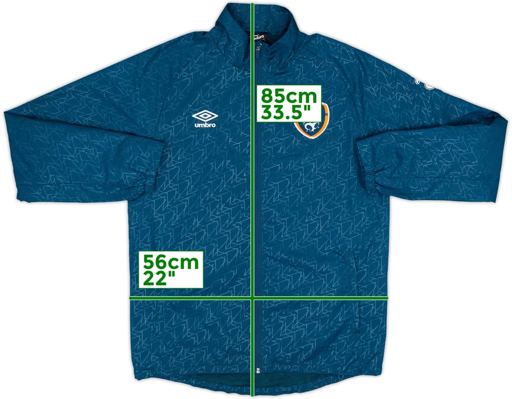 2017-18 Ireland Umbro Track Jacket - 10/10 - (M)