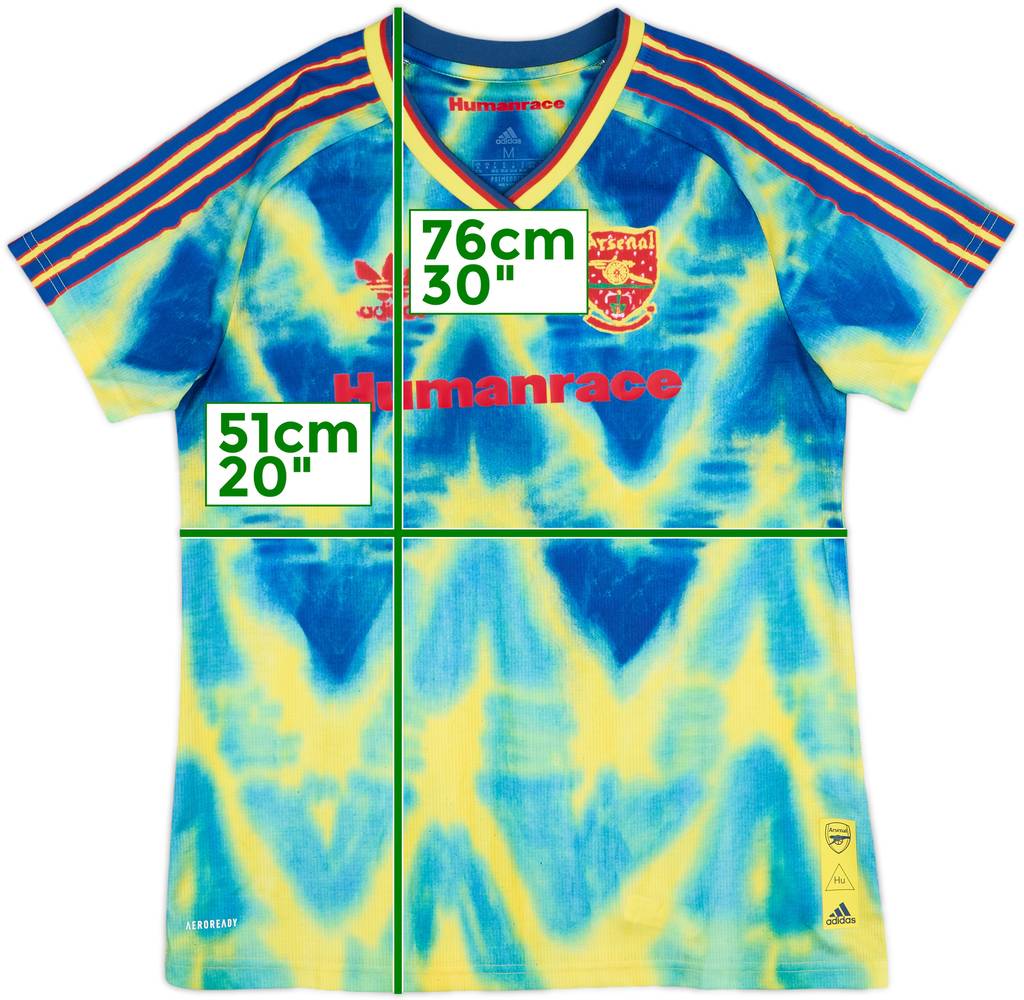 2020-21 Arsenal adidas x Humanrace Fourth Shirt - 10/10 - (Women's M)