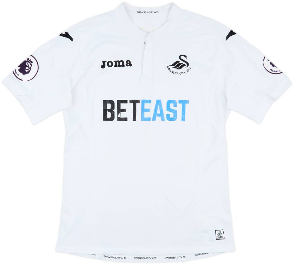2016-17 Swansea Home Shirt - 6/10 - (L)