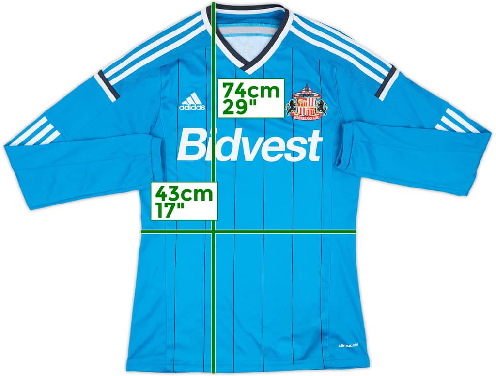 2014-15 Sunderland Away L/S Shirt - 7/10 - (M)