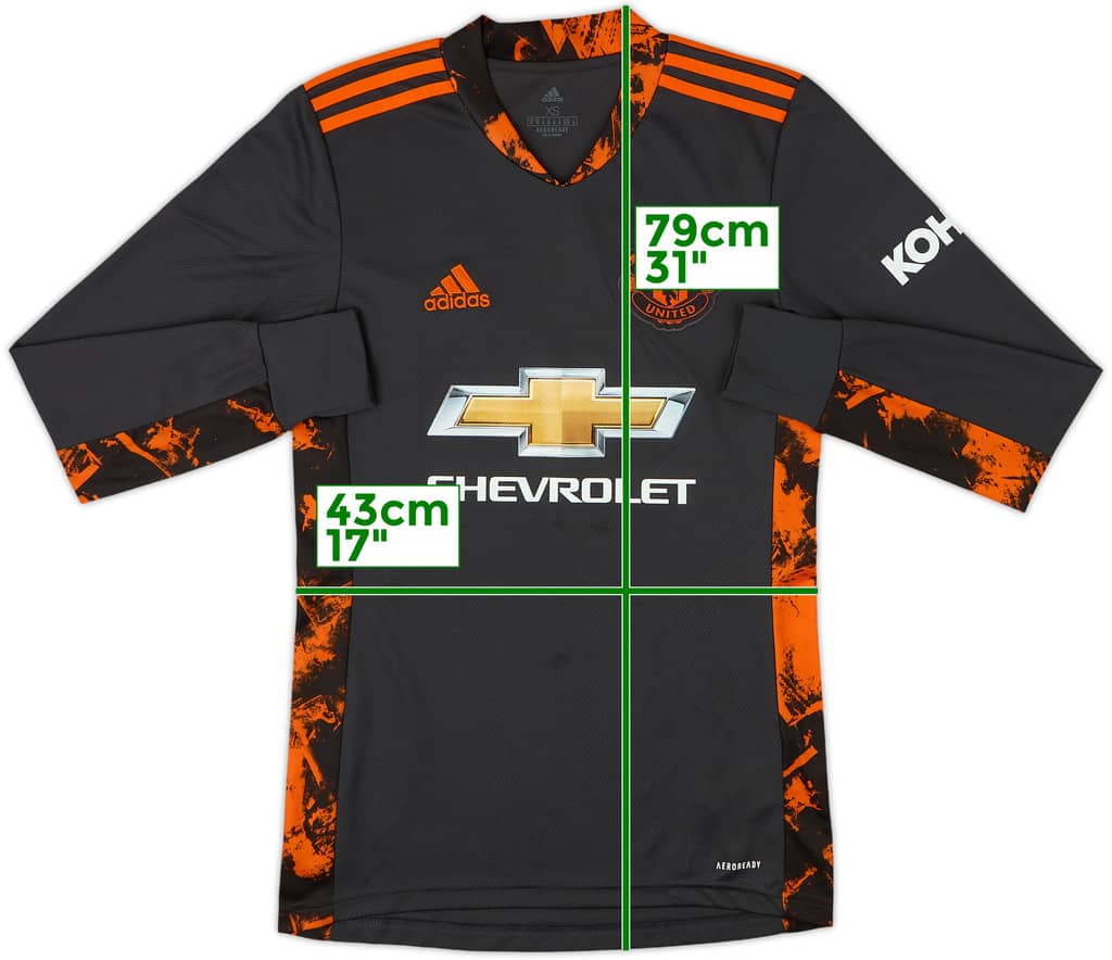 2020-21 Manchester United GK Shirt - 8/10 - (XS)