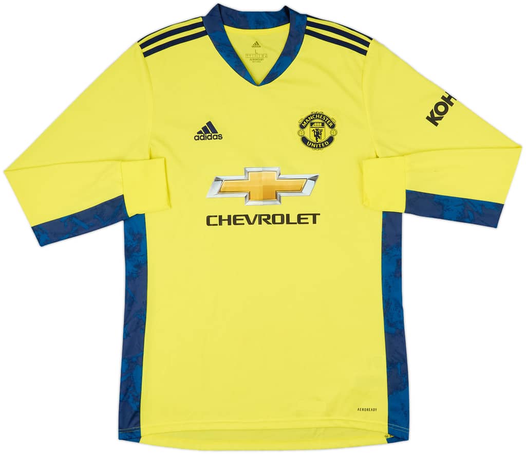 2020-21 Manchester United GK Shirt - 10/10 - (L)