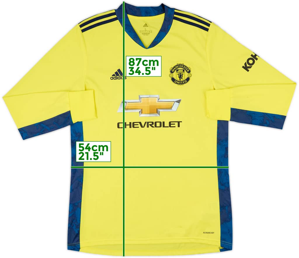 2020-21 Manchester United GK Shirt - 10/10 - (L)