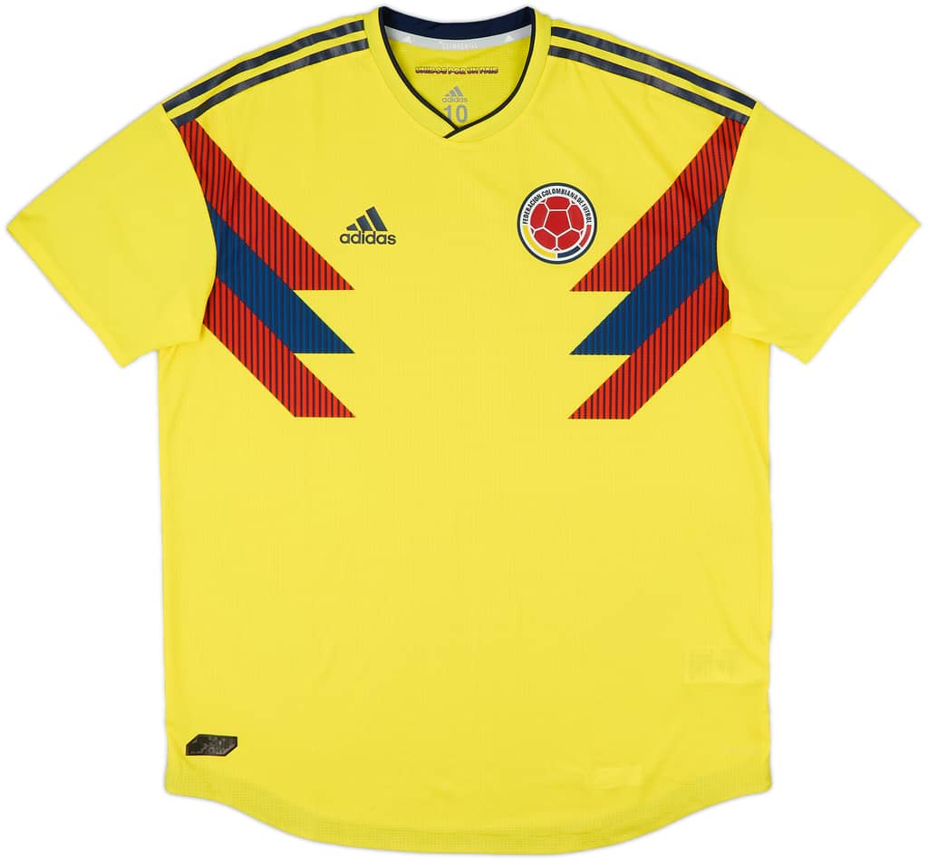 2018-19 Colombia Player Issue Home Shirt - 8/10 - (XL)