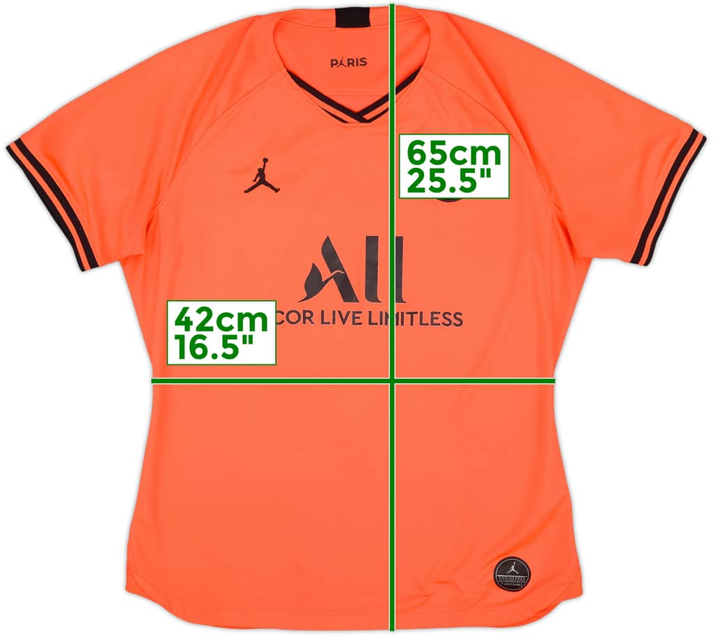 2019-20 Paris Saint-Germain Away Shirt - 9/10 - (Women's L)