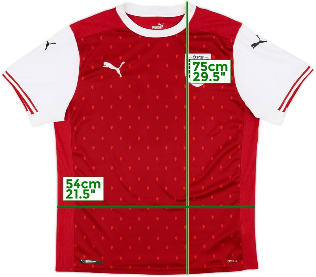 2020-22 Austria Home Shirt - 6/10 - (L)