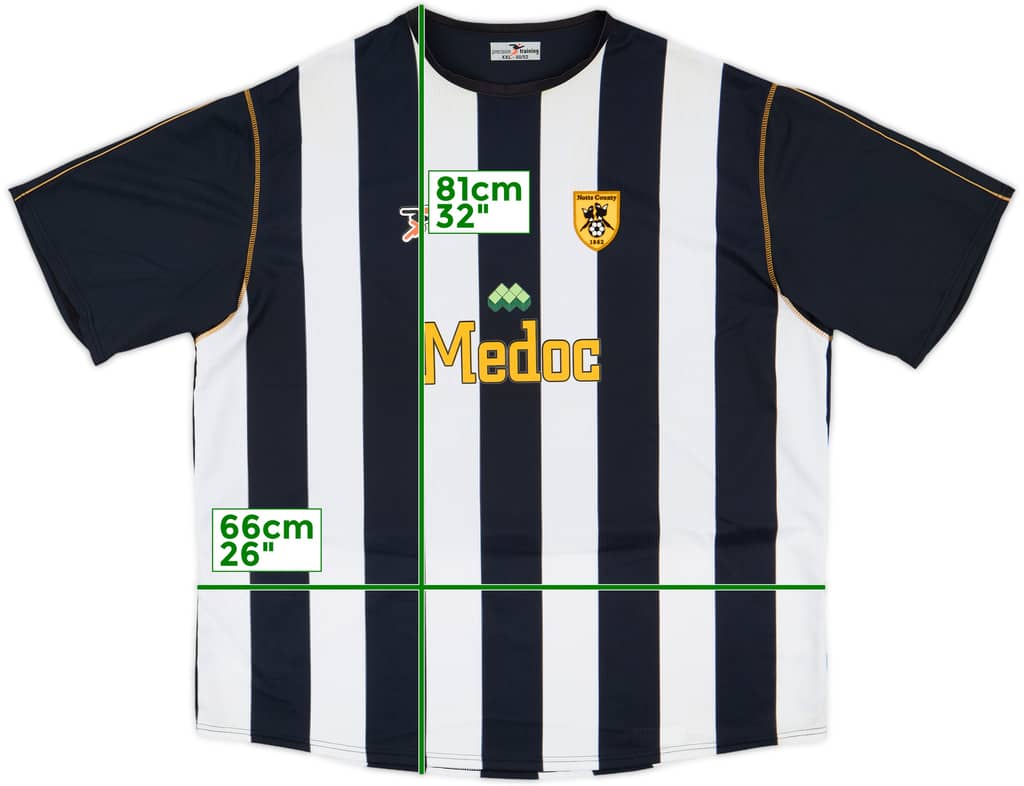 2006-07 Notts County Home Shirt - 9/10 - (XXL)