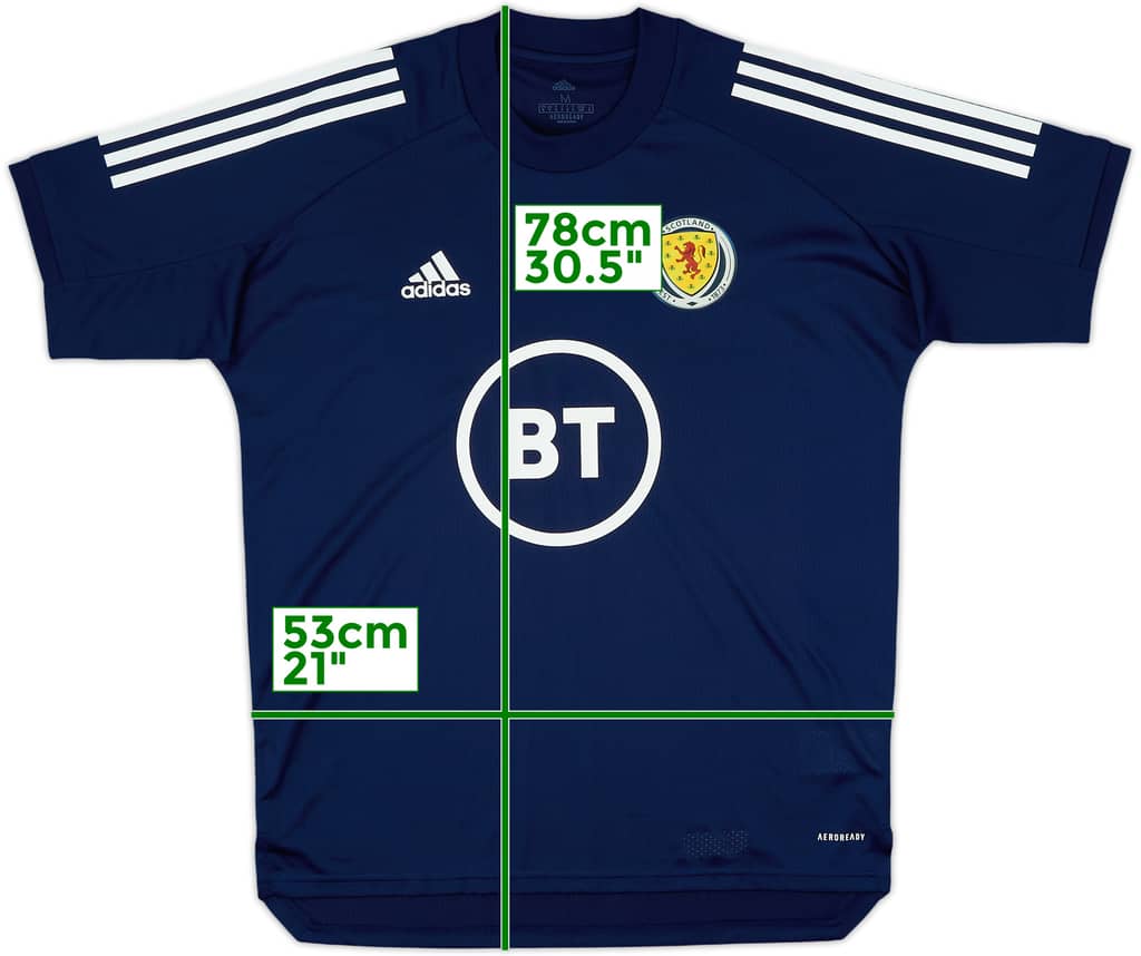 2019-20 Scotland adidas Training Shirt - 10/10 - (M)