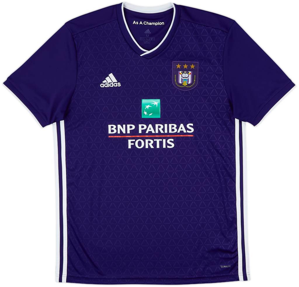 2018-19 Anderlecht Home Shirt - 10/10 - (M)