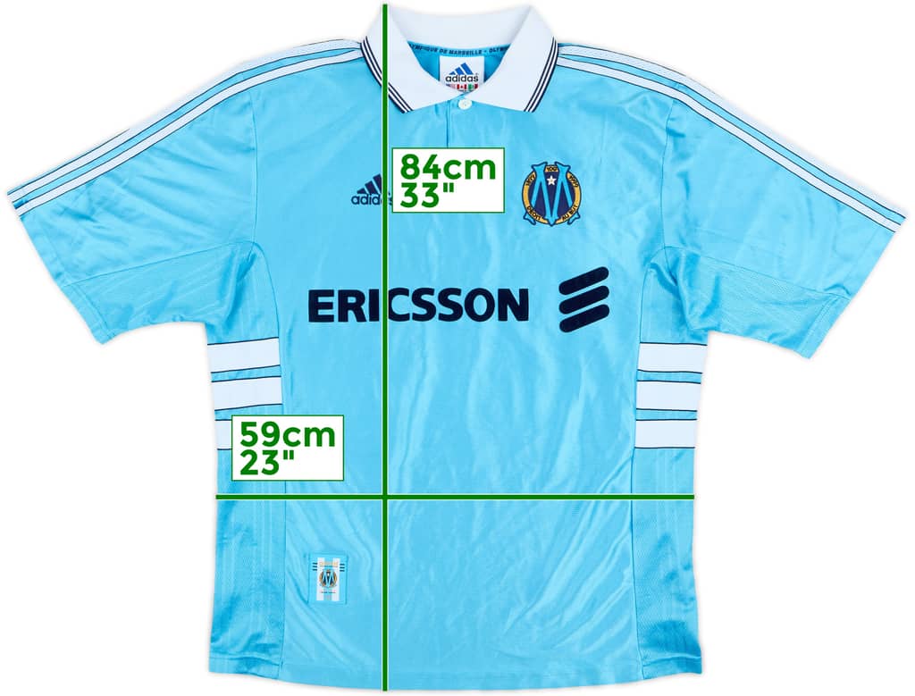 1998-99 Olympique Marseille Centenary Away Shirt - 10/10 - (L)