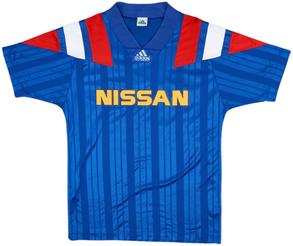 1991-92 Yokohama Marinos Home Shirt - 8/10 - (L)