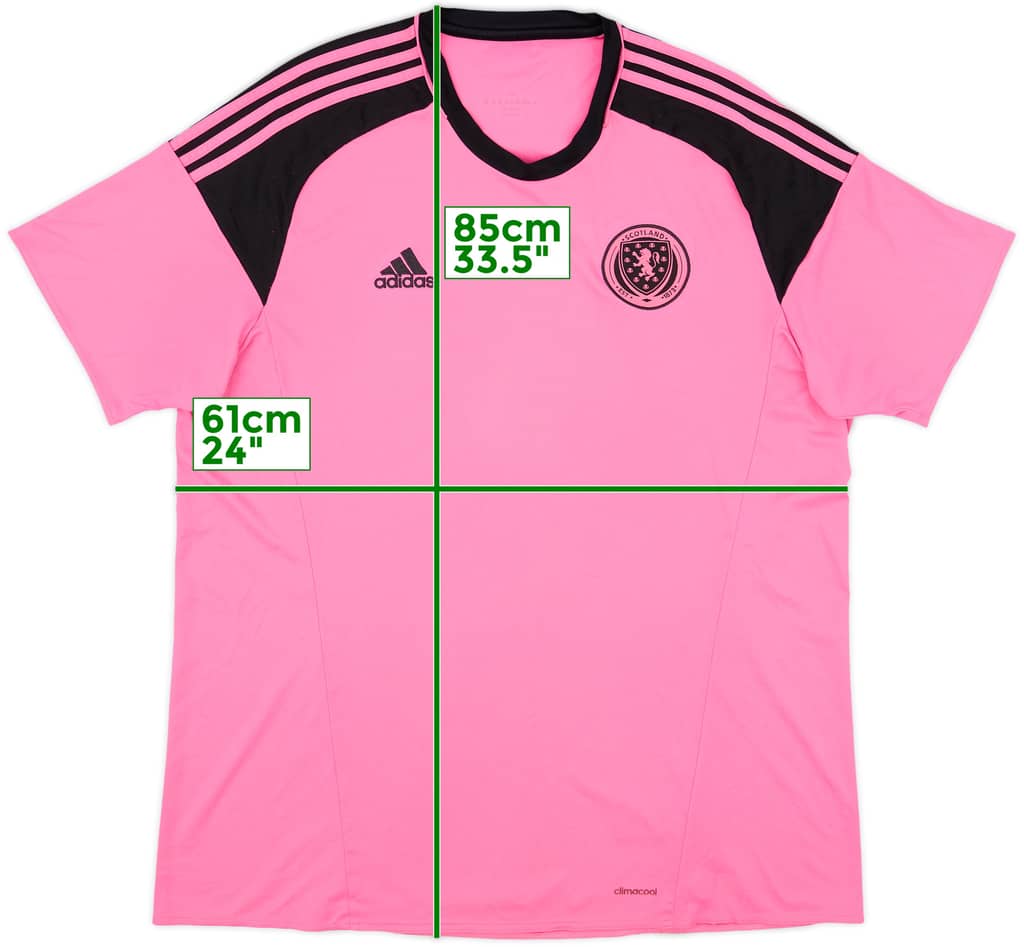 2016-17 Scotland Away Shirt - 6/10 - (XXL)