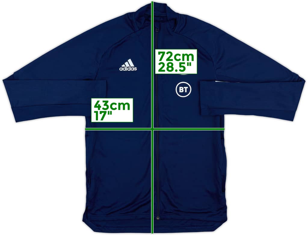 2019-20 Scotland adidas Track Jacket - 9/10 - (S)