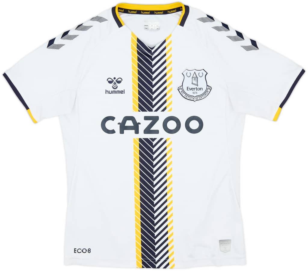 2021-22 Everton Third Shirt - 10/10 - (YXXL)