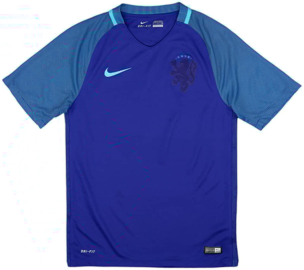 2016 Netherlands Away Shirt - 3/10 - (S)