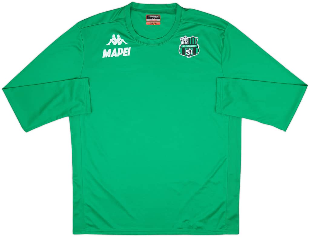 2017-18 Sassuolo Kappa Training L/S Shirt - 10/10 - (XXL)