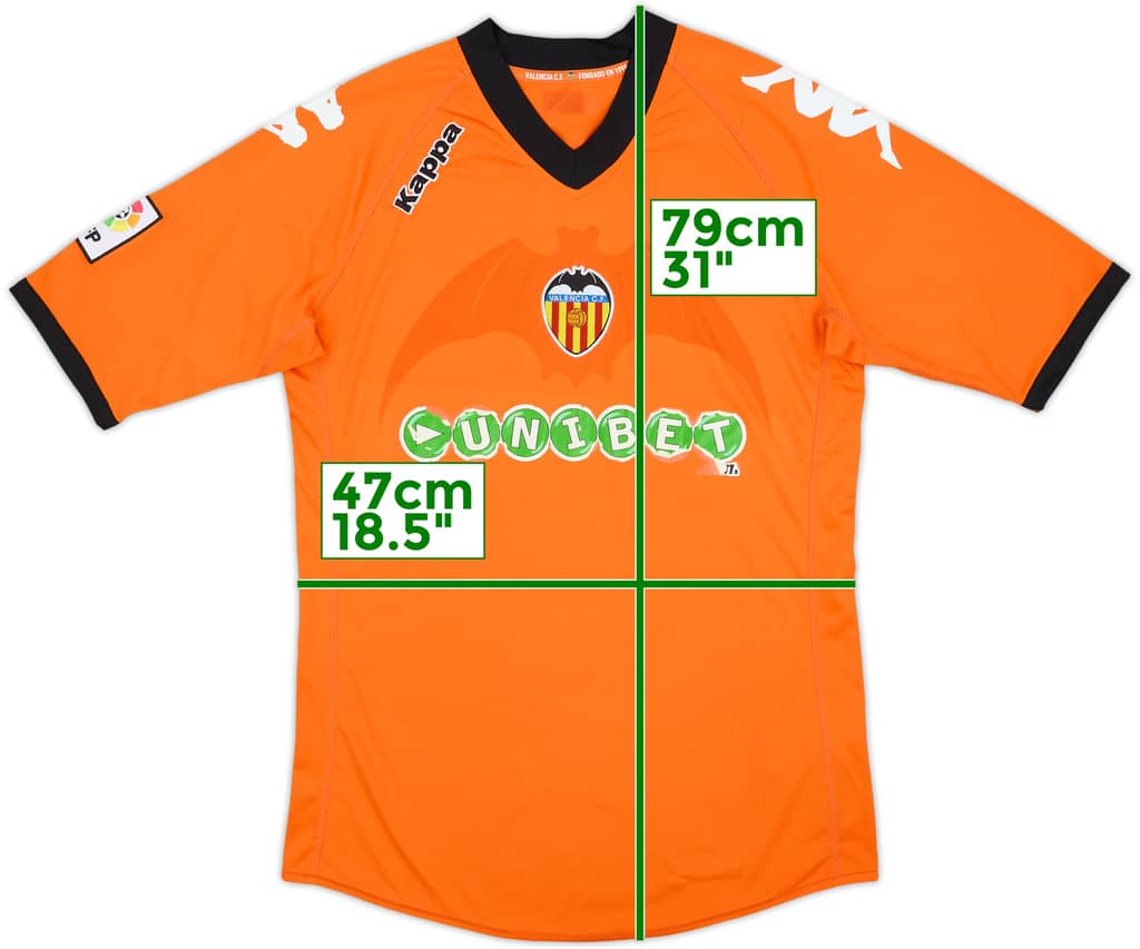 2010-11 Valencia Away Shirt - 6/10 - (L)