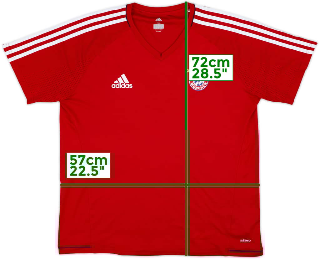 2017-18 Bayern Munich adizero Training Shirt - 5/10 - (XL)