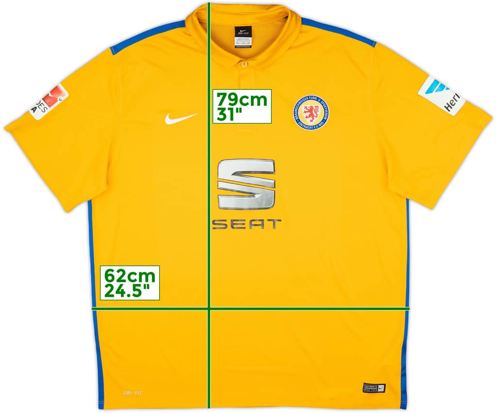 2015-16 Eintracht Braunschweig Home Shirt - 9/10 - (XXL)