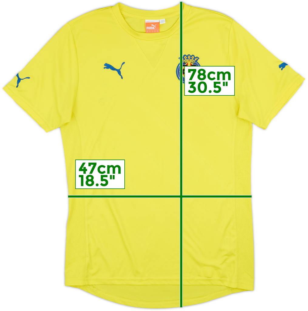 2010-11 Villarreal Home Shirt - 5/10 - (M)