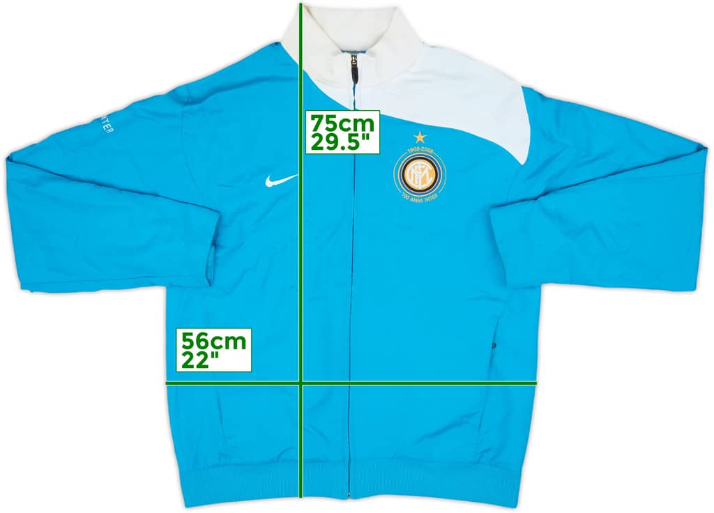 2007-08 Inter Milan Nike Track Jacket - 5/10 - (L)