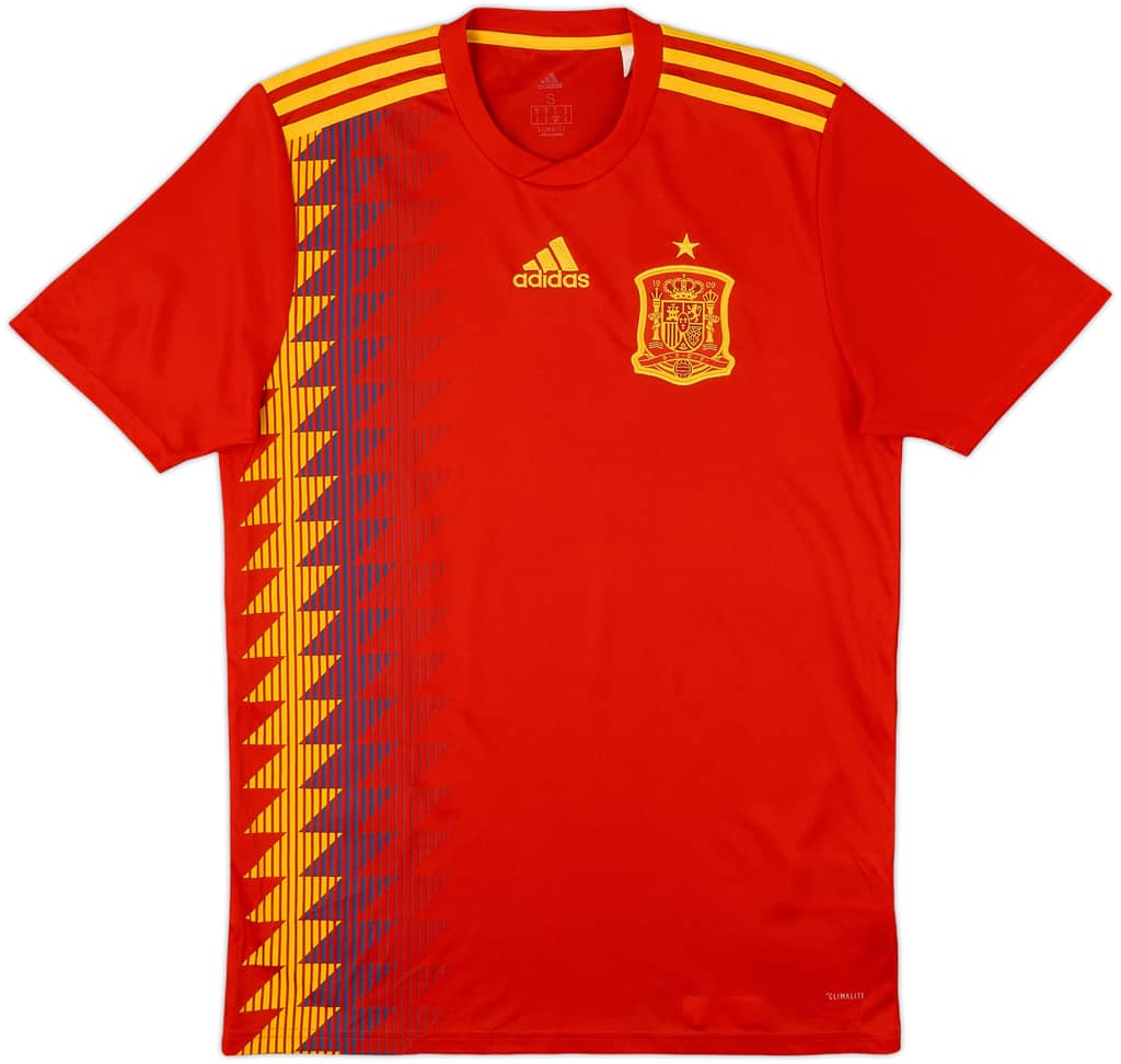 2020-21 Spain Home Shirt - 10/10 - (S)