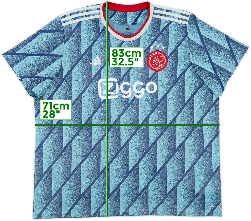 2020-21 Ajax Away Shirt - 7/10 - (3XL)