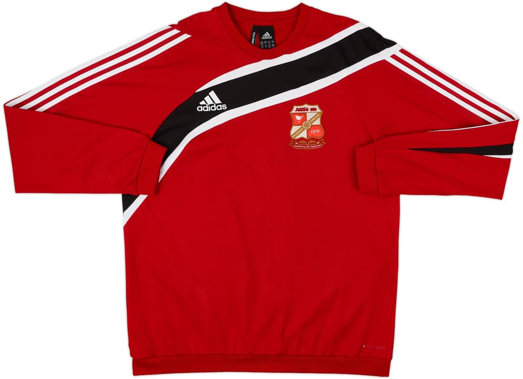 2009-10 Swindon adidas Sweat Top - 9/10 - (L/XL)