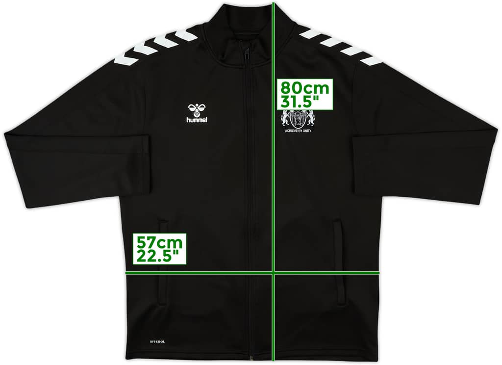 2021-22 Yeovil Town Hummel Track Jacket - 10/10 - (XL)