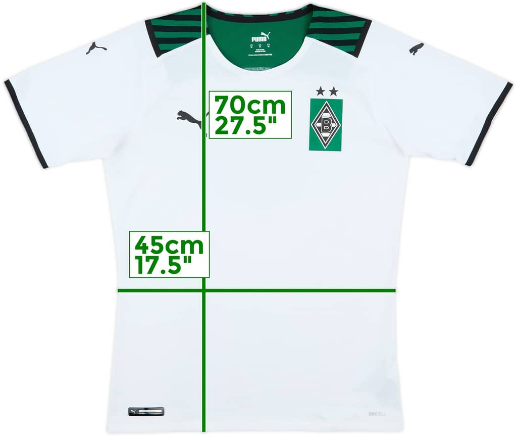 2021-22 Borussia Monchengladbach Home Shirt - 7/10 - (M)