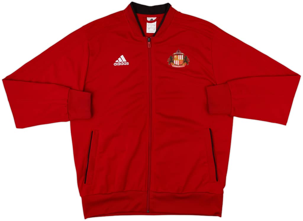 2017-18 Sunderland adidas Track Jacket - 9/10 - (L)