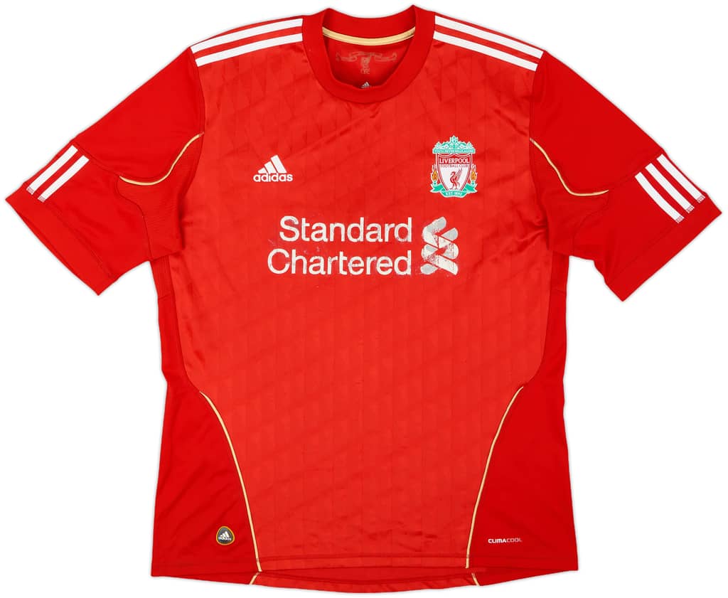 2010-12 Liverpool Home Shirt - 4/10 - (L)