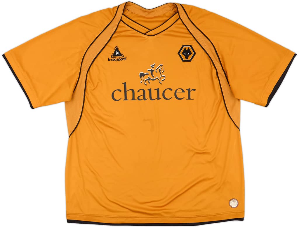 2006-08 Wolves Home Shirt - 6/10 - (XL)
