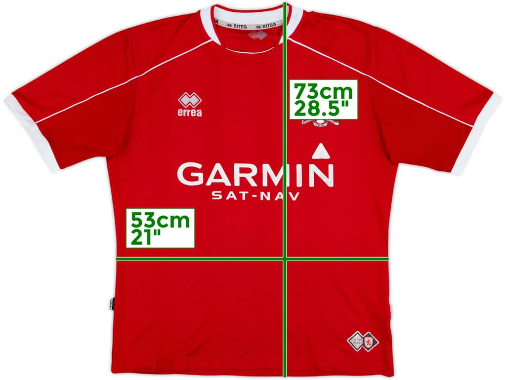 2007-08 Middlesbrough Home Shirt - 6/10 - (M)