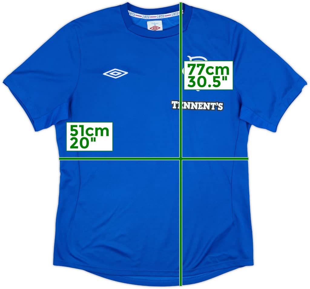 2012-13 Rangers Home Shirt - 8/10 - (M)