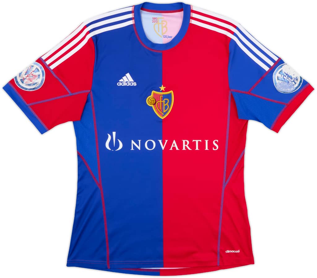 2013-14 FC Basel Home Shirt - 5/10 - (M)