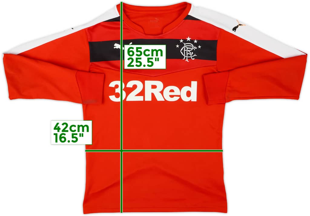 2015-16 Rangers Puma Sweat Top - 6/10 - (S)