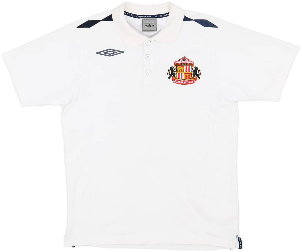 2007-08 Sunderland Umbro Polo Shirt - 8/10 - (M)